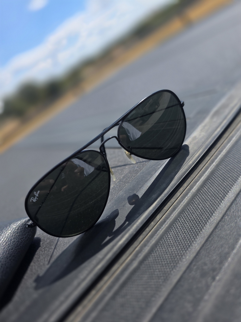Ray-Ban Men’s Aviator Sunglasses - Black